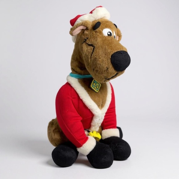 Vintage Scooby-Doo Christmas Plush Toy Santa Suit Holiday Decor‎ Toy Network - Picture 1 of 16